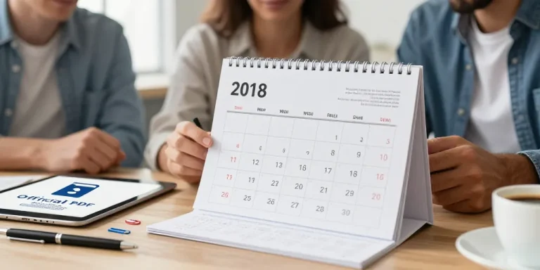 calendrier 2018 avec vacances scolaires