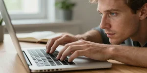 majuscule sur clavier ordinateur portable