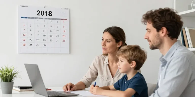 calendrier 2018 avec vacances scolaires